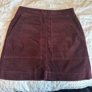 Uniqlo corduroy skirt